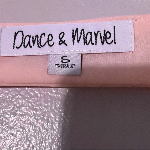 Dance & Marvel Light Pink Flowy Blouse - Picture 3 of 5